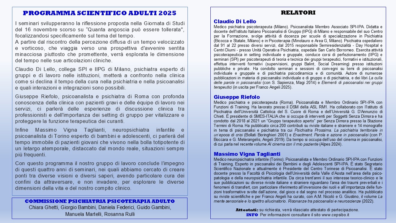 LOCANDINA CICLO PSICHIATRIA CPB 2025 B