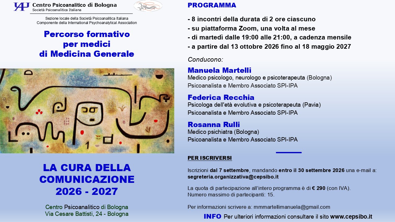 La Cura Della Comunicazione 26/27 1