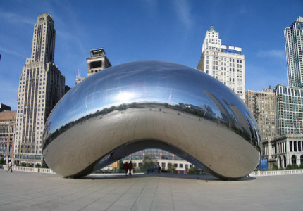Cloud Gate – Anish Kapoor (2004-2006) - Millennium Park, Chicago