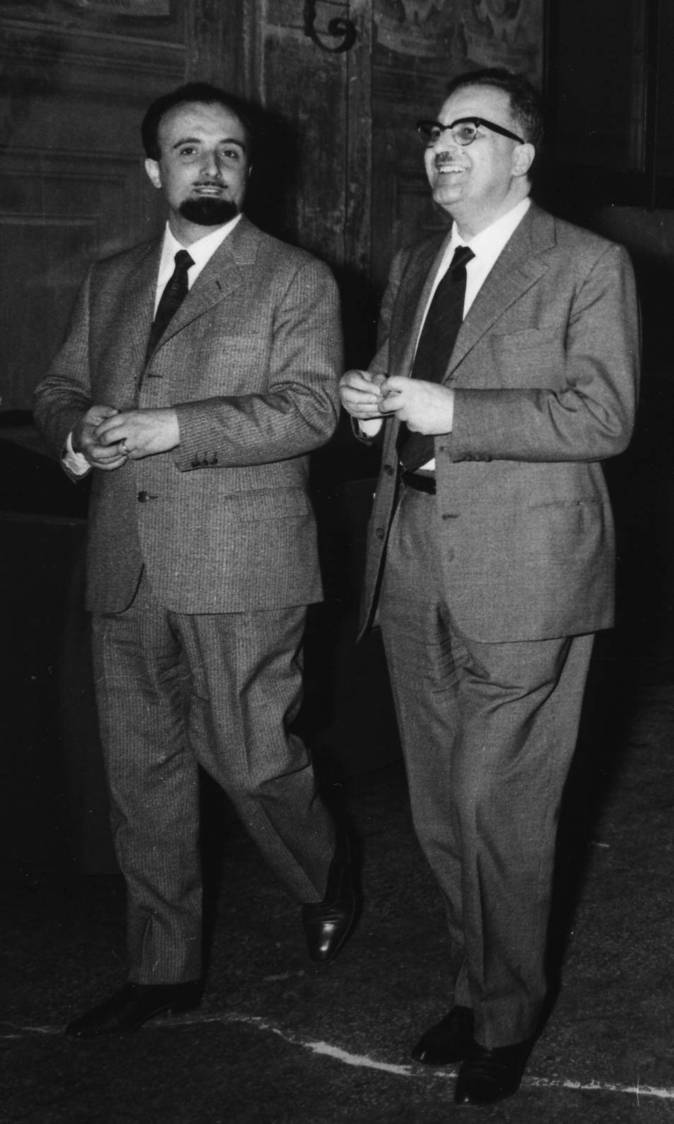 Carloni e Molinari, nel 1963